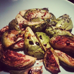 balsamic brussels sprouts